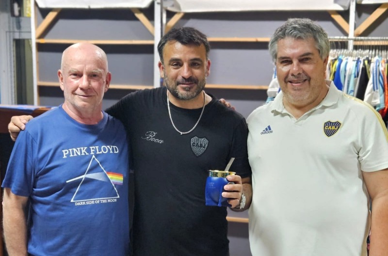 Se realiz el cambio de autoridades de la Pea de Boca